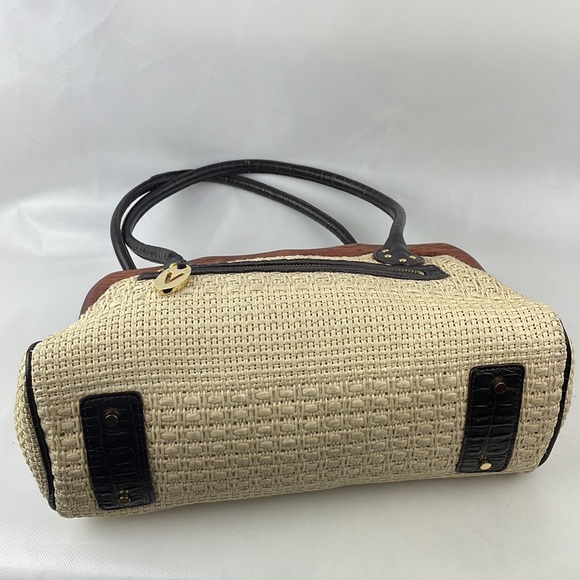 Vanessa Woven Straw Hand/Shoulder Bag - Picture 3 of 14